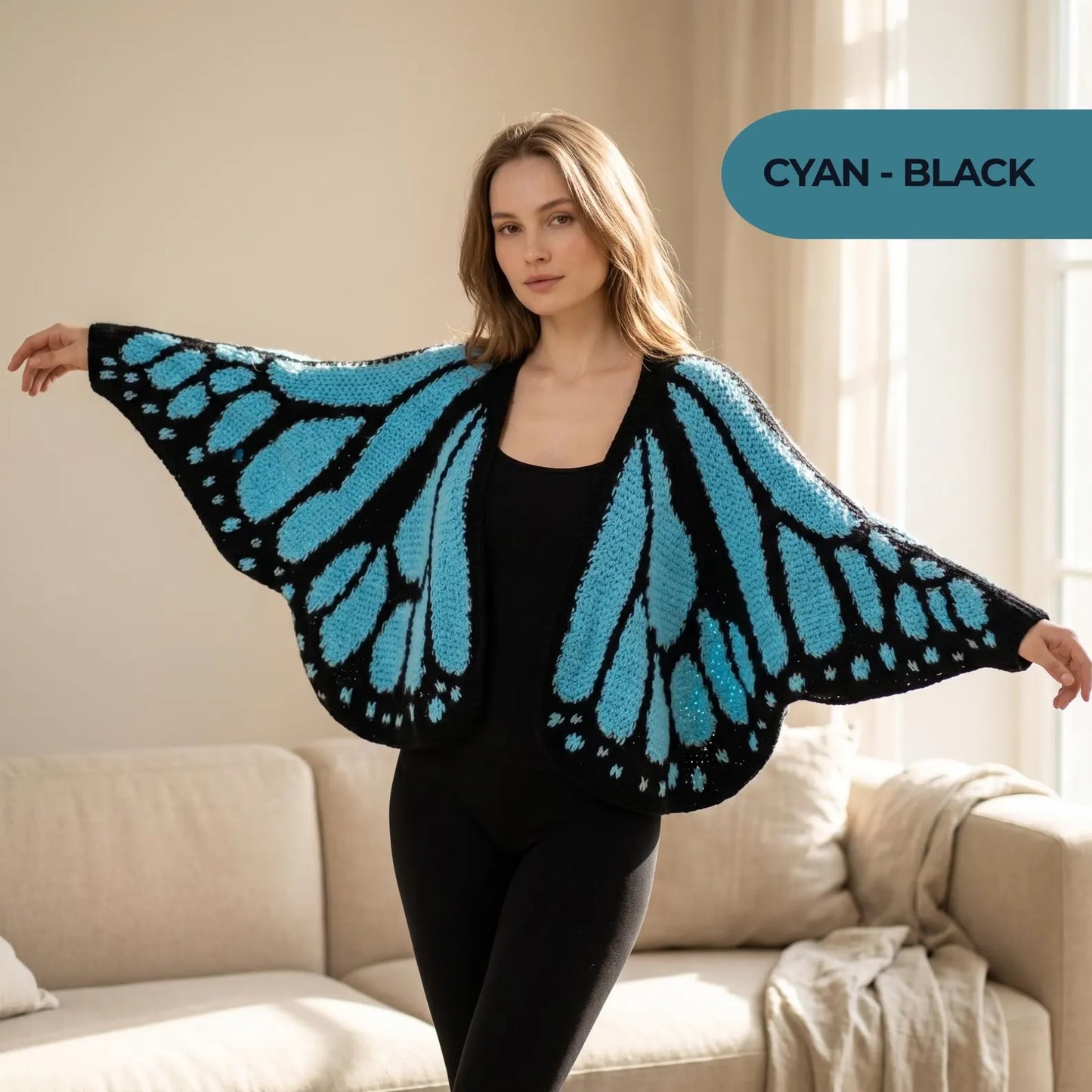 Corinne's Butterfly Cardigan