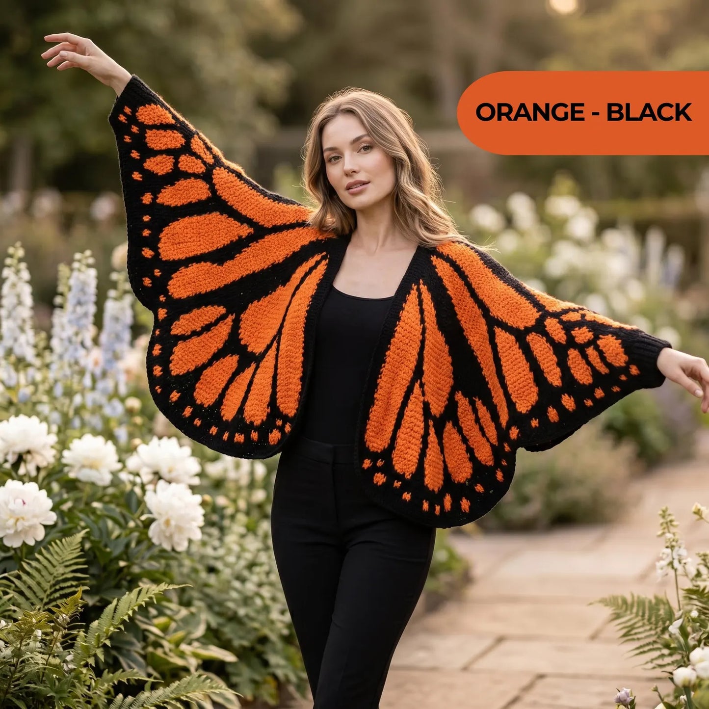 Corinne's Butterfly Cardigan